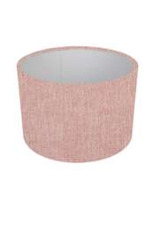 Oslo Perfume Pink Drum Lampshade, Table Lamp, Handmade in UK