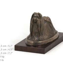 Shih-Tzu, Dog Wooden Base Statue, Limited Edition, Artdog - thumbnail 4