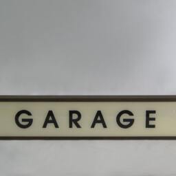 Lighted Garage Sign, Handcrafted Wooden Light Box Sign For Man Cave Wall Art, Hand Painted Signs, 84 X 16 cm - thumbnail 2