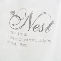 Curtain Shabby Chic Nest Window Curtain Country House Bistro White - thumbnail 2