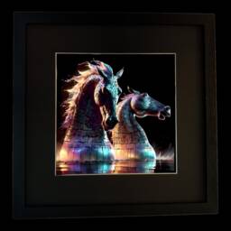 Unframed Scottish Wall Art Print, Room Decor - The Kelpies Highlands - thumbnail 2