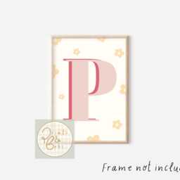Set Of Cute Pastel Wall Prints For A Girls Room, Playroom Or Nursery - Unframed - thumbnail 3