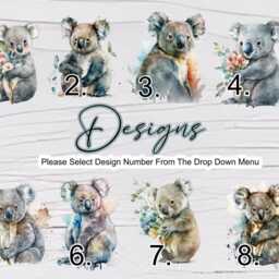 Personalised Koala Cushion - Animal Throw Pillow Lover Gift Custom Home Decor - thumbnail 4
