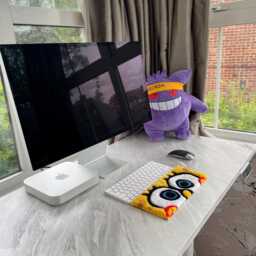 Sponge Bob Keyboard Handmade Tufted Rug - thumbnail 4
