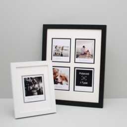 Polaroid I-Type Film Float Frame - Wooden Photo Display For Four Prints - thumbnail 3