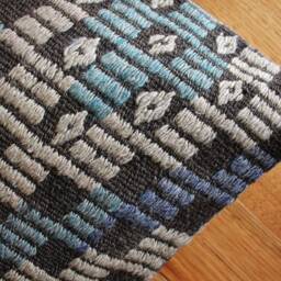 60cm - 24Inch Vintage Kilim Cushion Cover Handwoven Large Floor Sofa Pillow - thumbnail 3