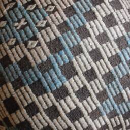 60cm - 24Inch Vintage Kilim Cushion Cover Handwoven Large Floor Sofa Pillow - thumbnail 2