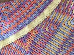 "Heirloom Baby Blanket - ""Happy Spring"