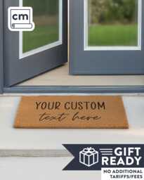 Your Custom Text Here - Doormat Door Mat Funny Gift Words - thumbnail 1
