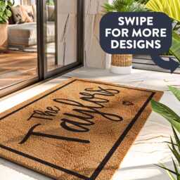 Your Custom Text Here - Doormat Door Mat Funny Gift Words - thumbnail 2