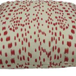Brunshwig & Fils Les Touches Reverse Pink Cushion Cover Pillow Double Sided - thumbnail 3
