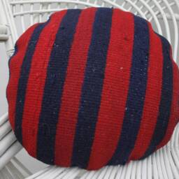 Personalized Gift, Kilim Pillow Cover, Pillow, 16x16 Pink Circle Southwest Nature 212 - thumbnail 3