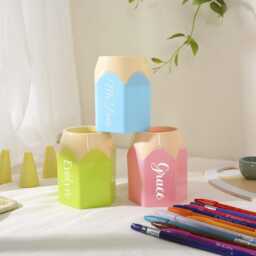 Personalized Teacher Pencil Holder, Gift, Decor For Classroom, End Of Year Appreciation Back To School Gifts, Preschool - thumbnail 3