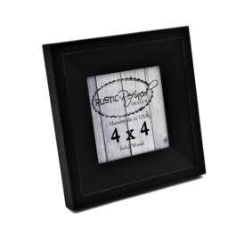 Handmade Solid Wood 4x4 Picture Frame - Haven Collection - thumbnail 2