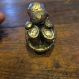 Hand Cast Pewter Turtle - thumbnail 3