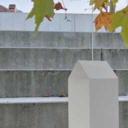 Modern Bird Feeder - House Hanging Minimalist Lover Garden Decor Shelter - thumbnail 3
