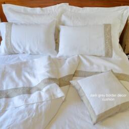 Pure Linen Euro Pillow Cushion Cover 18 - thumbnail 2