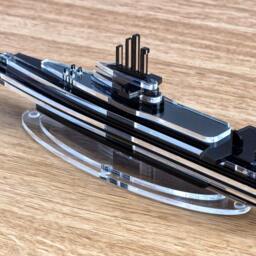 Us Submarine Model Sculpture - thumbnail 3