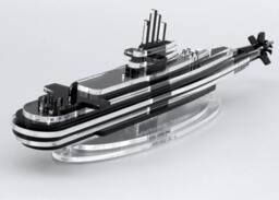 Us Submarine Model Sculpture - thumbnail 1