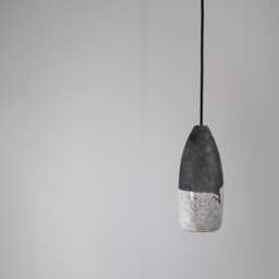 Raku Ceramic Pendant Light - Lamp Fixture Ceiling Lighting - thumbnail 4