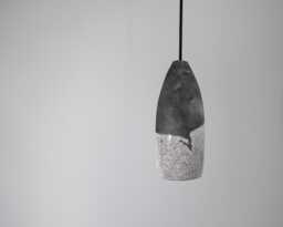 Raku Ceramic Pendant Light - Lamp Fixture Ceiling Lighting - thumbnail 1