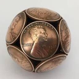 Usa Wheat Cent . American Lincoln Copper Penny Coin Ball Range Of Years Available 1935 ~ 1958. 70Th 75Th 80Th 85Th 90Th Birthday Present - thumbnail 3