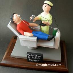 Dental Surgeon's Xmas Gift - Oral Surgeon Figurine Custom Made Dentist Gift- Personalized Graduation - thumbnail 4