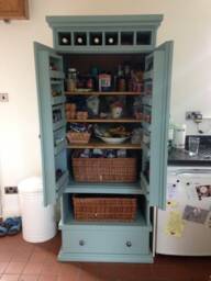 The Dix Handcrafted Pantry Finished in Your Chosen Farrow & Ball Colour - Deposit Option Available - thumbnail 1