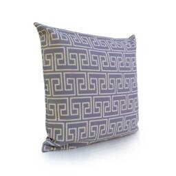 Light Purple & Off White Pillow, Throw Pillow Cover, Decorative Cushion Pillowcase, Accent Toss Decor - thumbnail 2