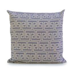 Light Purple & Off White Pillow, Throw Pillow Cover, Decorative Cushion Pillowcase, Accent Toss Decor - thumbnail 1