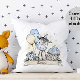 Unicorn Cushion, Pillow, Gift, Gift For Him, 1st Birthday Her, Birthday, Cushion - thumbnail 3