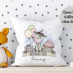 Unicorn Cushion, Pillow, Gift, Gift For Him, 1st Birthday Her, Birthday, Cushion - thumbnail 2