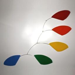Hope Style Rainbow Leaves Abstract Modern Hanging Mobile Gift Free Shipping - thumbnail 3