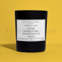 You're Going To Be Grandparents Again, Gift For Parents, Pregnancy Announcement Ideas, Candle, Birthday Gifts Mum & Dad, ??? - thumbnail 3