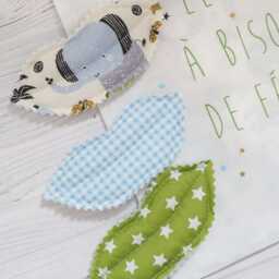 Extra Kisses For A Kissing Bag - Set Of 7 Handmade Fabric Gift Girl Or Boy - thumbnail 4