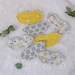 Extra Kisses For A Kissing Bag - Set Of 7 Handmade Fabric Gift Girl Or Boy - thumbnail 3