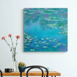 Water Lilies By Claude Monet - 1919 - Wrapped Framed Canvas Rolled Photo/Poster Print - thumbnail 2