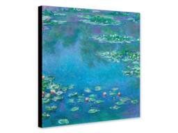 Water Lilies By Claude Monet - 1919 - Wrapped Framed Canvas Rolled Photo/Poster Print - thumbnail 1