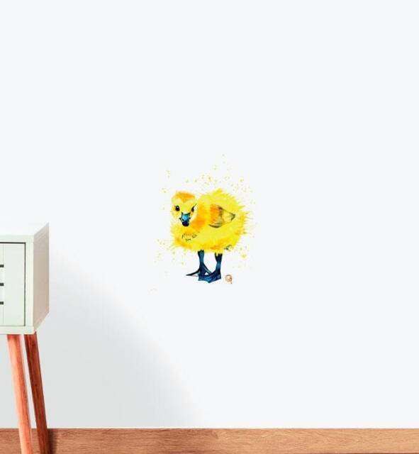 Duck Baby Wall Sticker Decal - Illustration Stickers, Animals Decals, Home Decor, Art, Illustrations