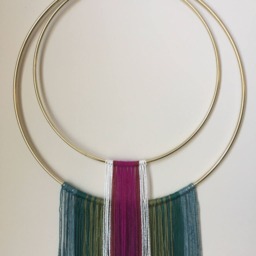 Medium Mixed Fiber Modern Wall Hanging - Suzy Bishop - thumbnail 2