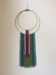 Medium Mixed Fiber Modern Wall Hanging - Suzy Bishop - thumbnail 1