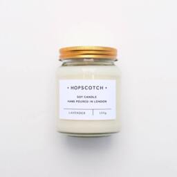 Lavender Scented Candle Hopscotch Home Decor Soy Perfect Gift For Her, Wedding Gift, Mum Or Thank You - thumbnail 2