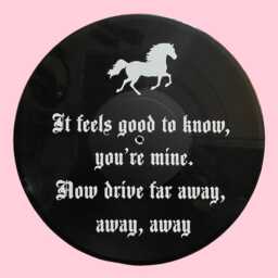Deftones , Be Quiet & Drive Record Wall Art, Gothic, Music Lover, Gift, Vinyl, Tattoo Style, Retro Decor, Lyrics - thumbnail 2