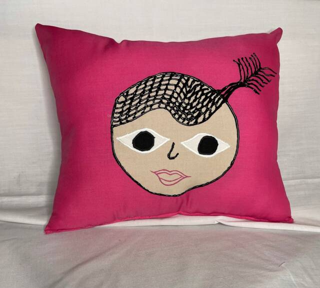Sea Angel, Handmade Rag Doll Pillow - image 1