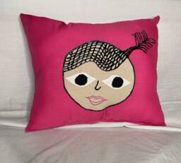 Sea Angel, Handmade Rag Doll Pillow - thumbnail 1