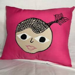 Sea Angel, Handmade Rag Doll Pillow - thumbnail 3