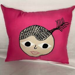 Sea Angel, Handmade Rag Doll Pillow - thumbnail 2
