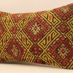 Kilim Pillow Cover Case 12x20 Home Cushion Decorative Stripe Throw Pillows Rustic Couch Designer Boho Covers Livingroom Koef-233 - thumbnail 3