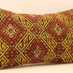 Kilim Pillow Cover Case 12x20 Home Cushion Decorative Stripe Throw Pillows Rustic Couch Designer Boho Covers Livingroom Koef-233 - thumbnail 2