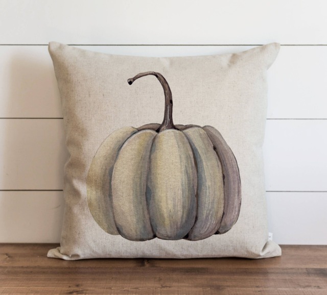 Pumpkin {style 1} 20 X Pillow Cover // Cinderella Fall Autumn Thanksgiving Throw Gift For Her Accent - image 1